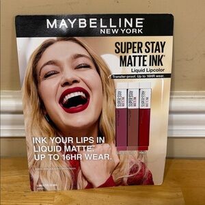 Maybelline Super Stay Matte Ink Lipcolor Trio